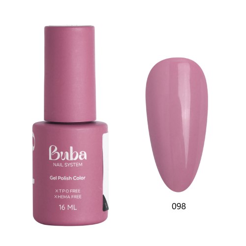 לק ג׳ל בובה Buba HEMA FREE גוון 098