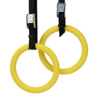 fitness rings with adjustable straps