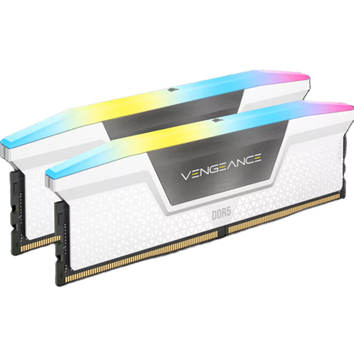 ז.לנייח Corsair Vengeance RGB DDR5 32GB 2X16 6000MHZ C36kit White