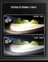 פנס חירום סולארי עוצמתי SolarGlow
