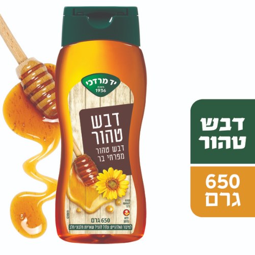 דבש לחיץ טהור מפרחי בר