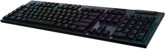 מקלדת גיימינג מכנית אלחוטית Logitech G915 TKL LIGHTSPEED בפרופיל נמוך – תמונה 2