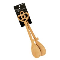 זוג כפות עץ מפתחות הארמון Castle Keys