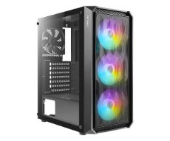 מארז Antec NX292 Mid Tower up to E-ATX MB 3X120MM RGB SIDE GLASS