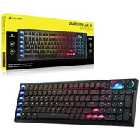 מקלדת גיימינג מכאנית אלחוטית Corsair VANGUARD AIR 99 Optical-Mechanical עברית/אנגלית
