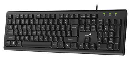 מקלדת חוטית פרופיל נמוך Genius KB-113