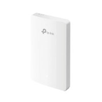 נקודת גישה Omada EAP235-Wall Access Point – לבנה אחת מוצגת בזווית קלה על רקע לבן Wi-Fi