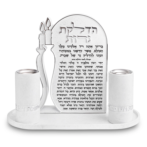 פמוטים פאר דגם אורה ושמחה