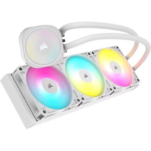 מערכת קירור נוזלי למעבד Corsair NAUTILUS 360 RS ARGB לבנה
