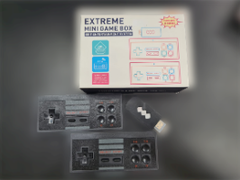 קונסולת רטרו 8-ביט עם 2 שלטים אלחוטיים MINI GAME BOX