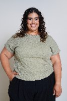 חולצת מונה ירוק