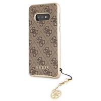 CG Mobile כיסוי קשיח בצבע חום לגלקסי S10 LITE לוגו GUESS רשמ