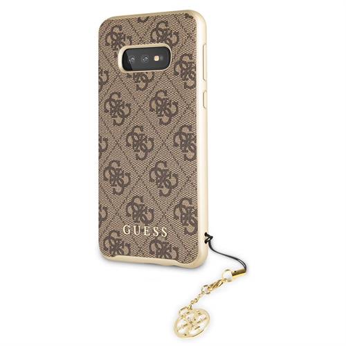 CG Mobile כיסוי קשיח בצבע חום לגלקסי S10 LITE לוגו GUESS רשמ