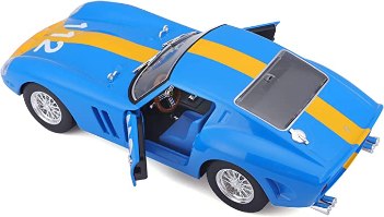 דגם מכונית בוראגו פרארי מירוצים Bburago Ferrari 250 GTO 1/24