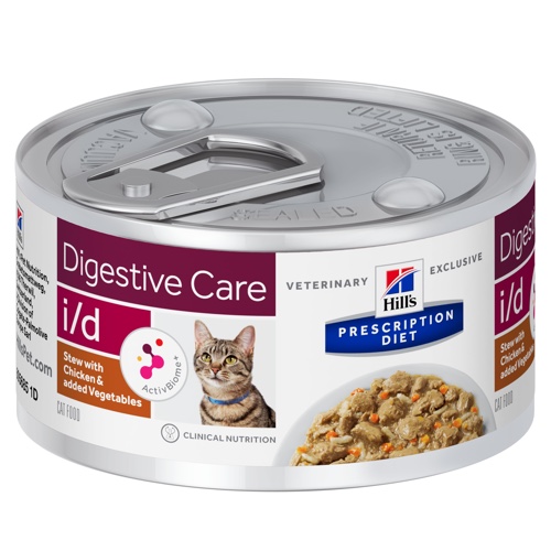 I/D Cat chicken and vegetables canned stew 