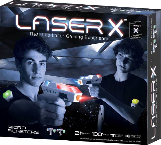 2 אקדחי לייזר  laser X