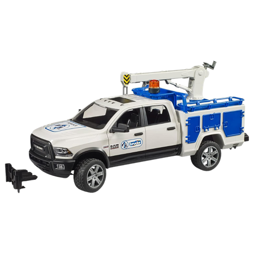 ג'יפ 2500 RAM רכב שירות עם סירנה - Bruder 2509