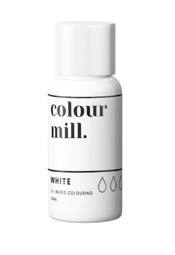 צבע מאכל ג'ל לשוקולד Colour Mill לבן White - כשר