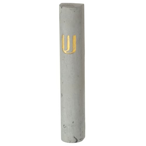 Polyresin "Cement" Mezuzah 12 cm