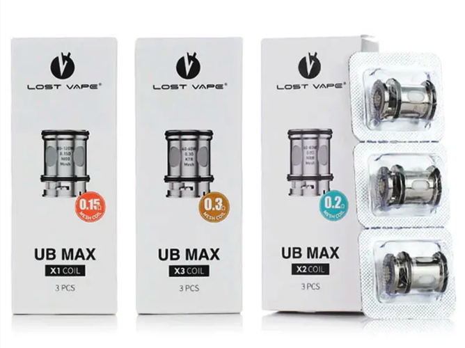 Lost Vape UB Max Coils 3pcs