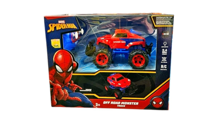 ספיידרמן - מכונית  שלט  מיקרו ספיידרמן MARVEL  Spiderman - 2.4GHz