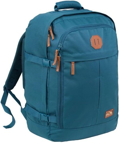 תיק גב עליה למטוס 55x40x20 CABIN MAX METZ PETROL BLUE