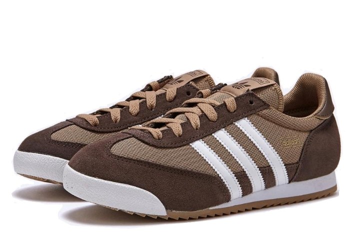 סניקרס אדידס Adidas R71 חום לבן
