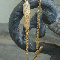 Bar and Chain Bracelet