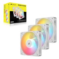 Corsair RS120-R ARGB 120mm PWM Reverse 3xFans - White