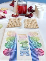 סט כיסוי למצה ולאפיקומן- יודאיקה מודרנית