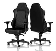 כסא גיימינג עור אמיתי Noblechairs HERO Real Leather Gaming Chair Black