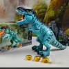 כחול - רובוט דינוזאור יורק אש ומטיל ביצים DinoBOT