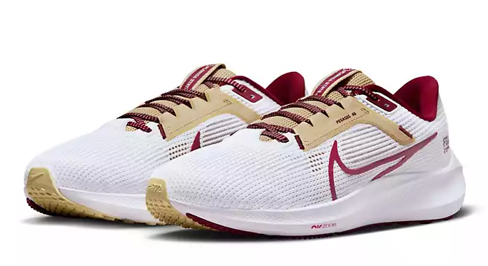 נעלי Nike Air Zoom Pegasus 40 לבן זהב