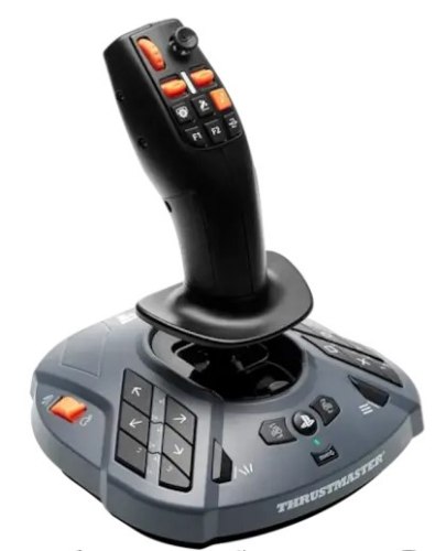 בקר חקלאות וסימולציה Thrustmaster SimTask FarmStick עם מצערת מובנית ל-PC ו-PS5