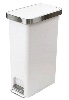 לבן - פח אשפה עם דוושה מבית אקו Eko Hanna EK6268 40L