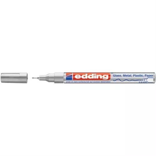 טוש פיינט 780 טיפ 0.8 מ"מ כסף אדינג edding