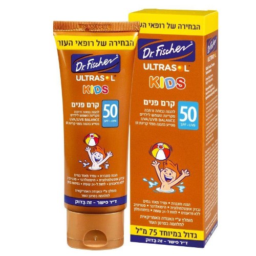 ד"ר פישר-קרם פנים להגנה גבוהה לילדים
