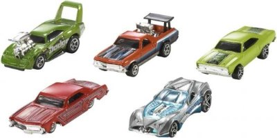 מארז 10 מכוניות Hot Wheels