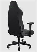 מבט אחורי על כיסא גיימינג Razer Iskur V2 X עם לוגו Razer מובלט