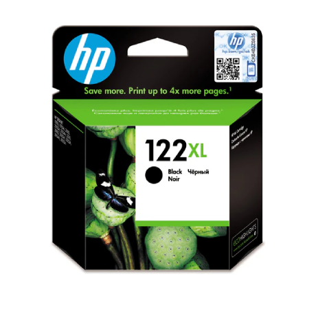 ראש דיו שחור מקורי HP 122XL