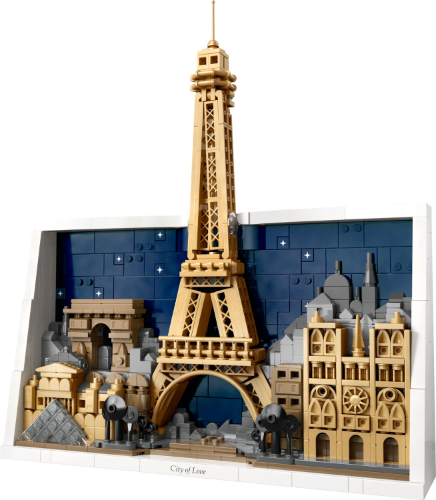 לגו ארכיטקטורה -  פריז עיר האהבה - LEGO Architecture Paris City of Love 21064