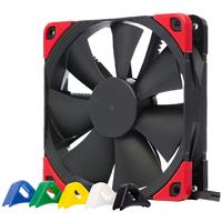 NOCTUA NF-F12 PWM CHROMAX.BLACK.SWAP 1500 RPM 120MM FOCUSED FLOW