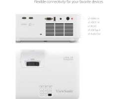 מקרן ViewSonic LS740W Laser 5,000 Lumens WXGA 2XHDMI Speakers