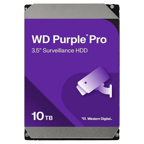 דיסק קשיח פנימי לנייח WD 10TB Purple 7200rpm 272MB 3.5 SATA III