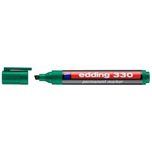 טוש פרמננט 330 טיפ קטום 1-5 מ"מ ירוק אדינג edding