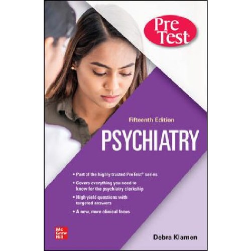 PreTest Psychiatry Self-Assessment And Review 15th edition