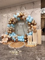 עיצוב חישוק בלונים קלאסי לארועים