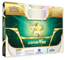 Pokemon TCG: Leafeon Vstar קלפי פוקימון מקוריים מארז וי סיכה ליפאון