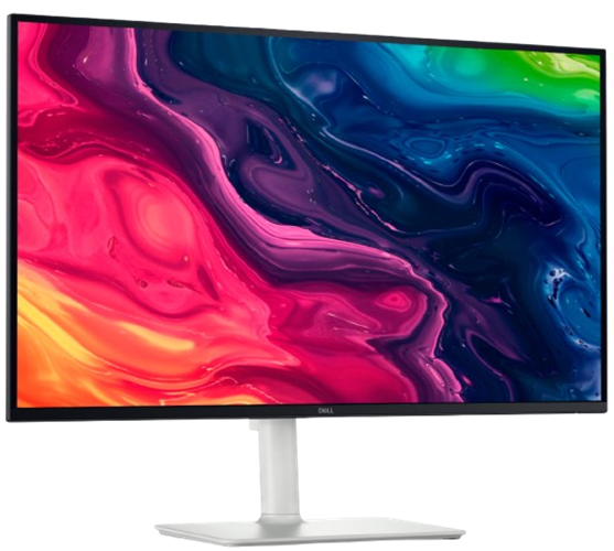 מסך לבן Dell S3225QS 4K 4ms IPS 32 120hz Speakers HDMI DP