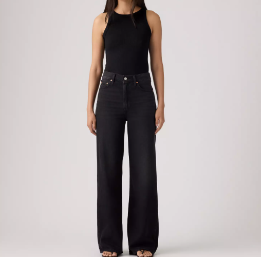 ג'ינס A6081-0076 Ribcage Wide Leg